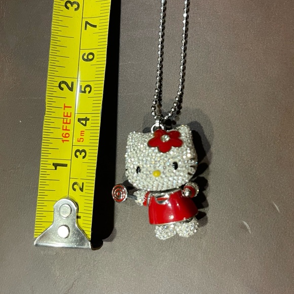 Hello Kitty Swarovski Crystal necklace.. - Picture 10 of 14